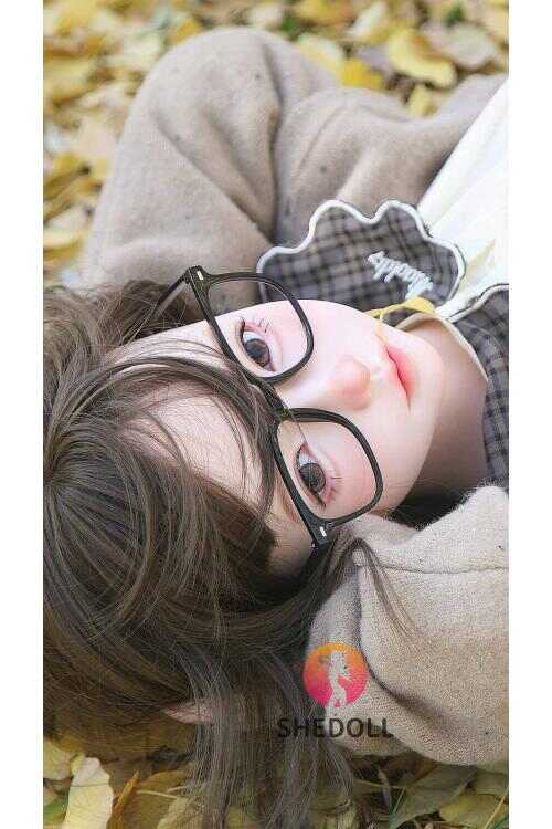 SHEDOLL ルオ・イ 152cm 学園風スイートハート-Aカップチェックスカート | 加熱ボディ+植毛カスタム | 純欲系彼女の秋デート